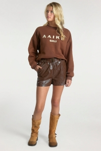 Ai&Ko Sweater Zena meisjes trui & sweat Grijs