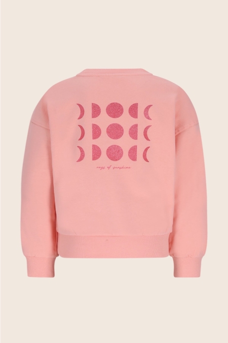 Like Flo Sweater Donnie Oversized meisjes trui & sweat Roze