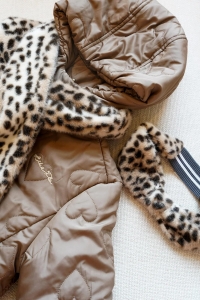 Like Flo Scarf + Headband meisjes sjaal Beige