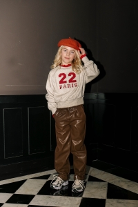 Like Flo Danee oversized sweater meisjes trui & sweat Wit