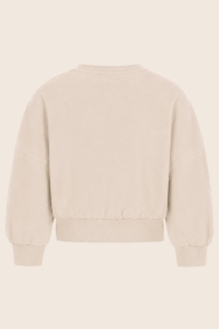 Like Flo Danee oversized sweater meisjes trui & sweat Wit
