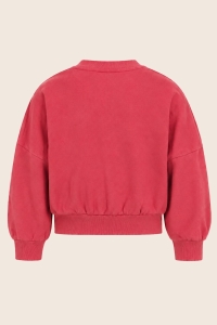 Like Flo Danee oversized sweater meisjes trui & sweat Rood