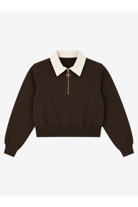 Nik & Nik Jane Sweatshirt meisjes trui & sweat Bruin