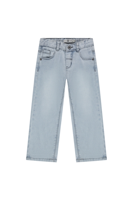 Stains & Stories Broek Wide Fit jongens jeans Light denim