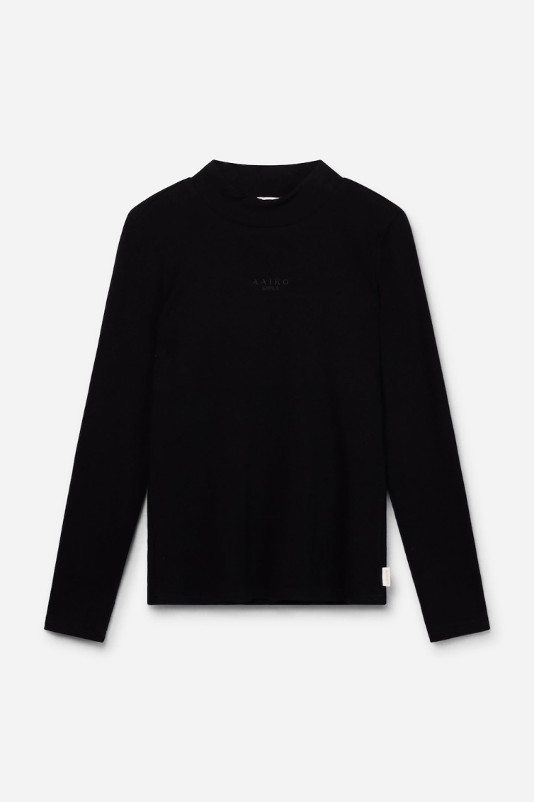Ai&Ko Top T-shirt LM Zera meisjes trui & sweat Zwart