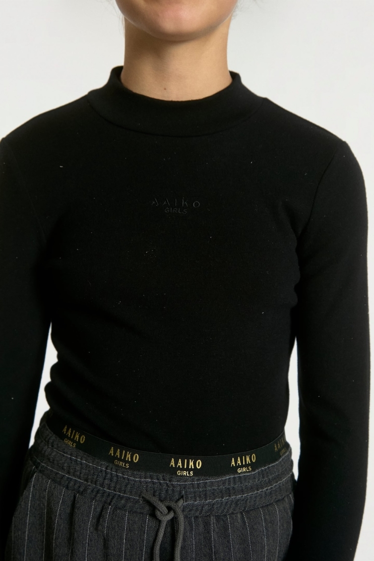 Ai&Ko Top T-shirt LM Zera meisjes trui & sweat Zwart