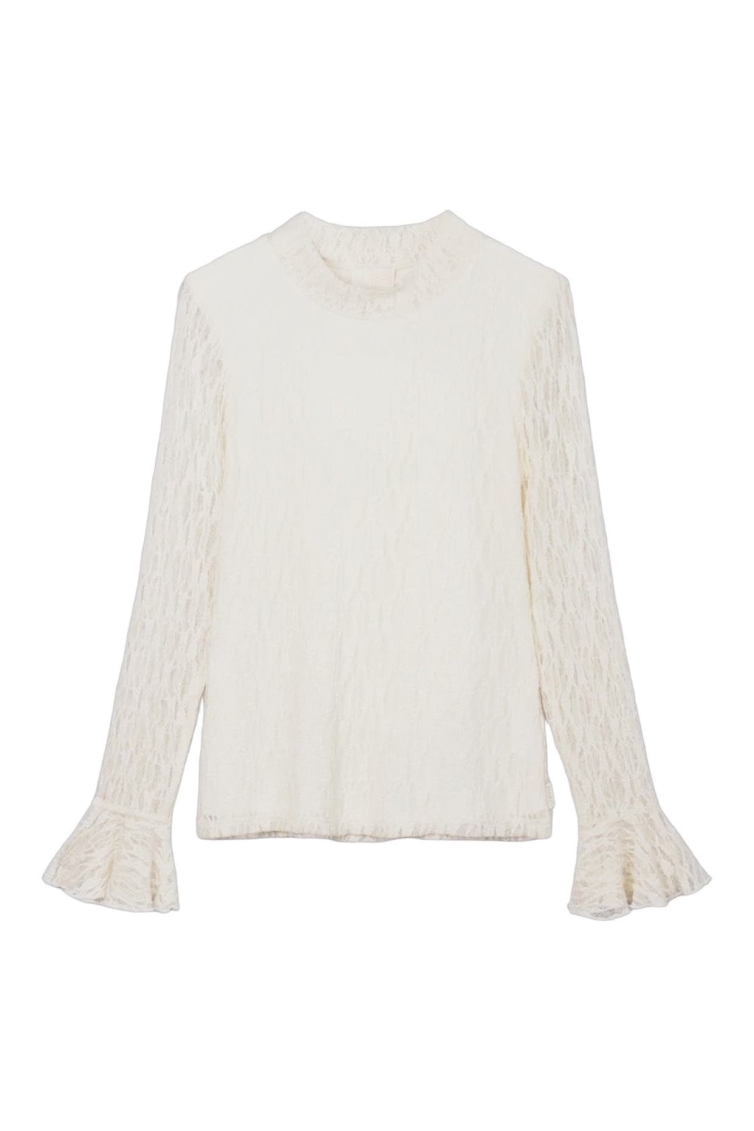 Ai&Ko Top T-shirt LM Zina meisjes trui & sweat Wit